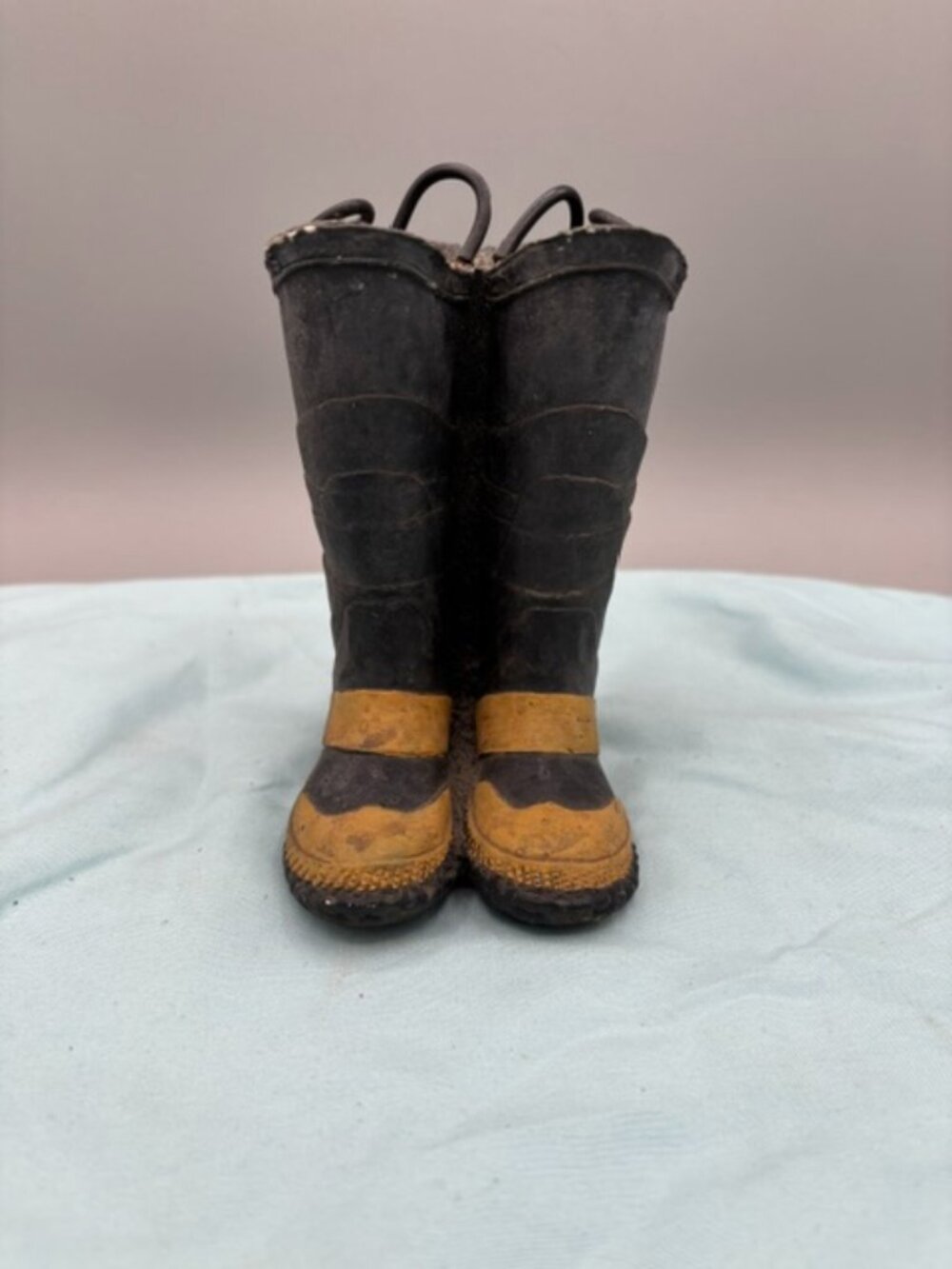 Fire Fighter Ceramic 5" Boots Figurine